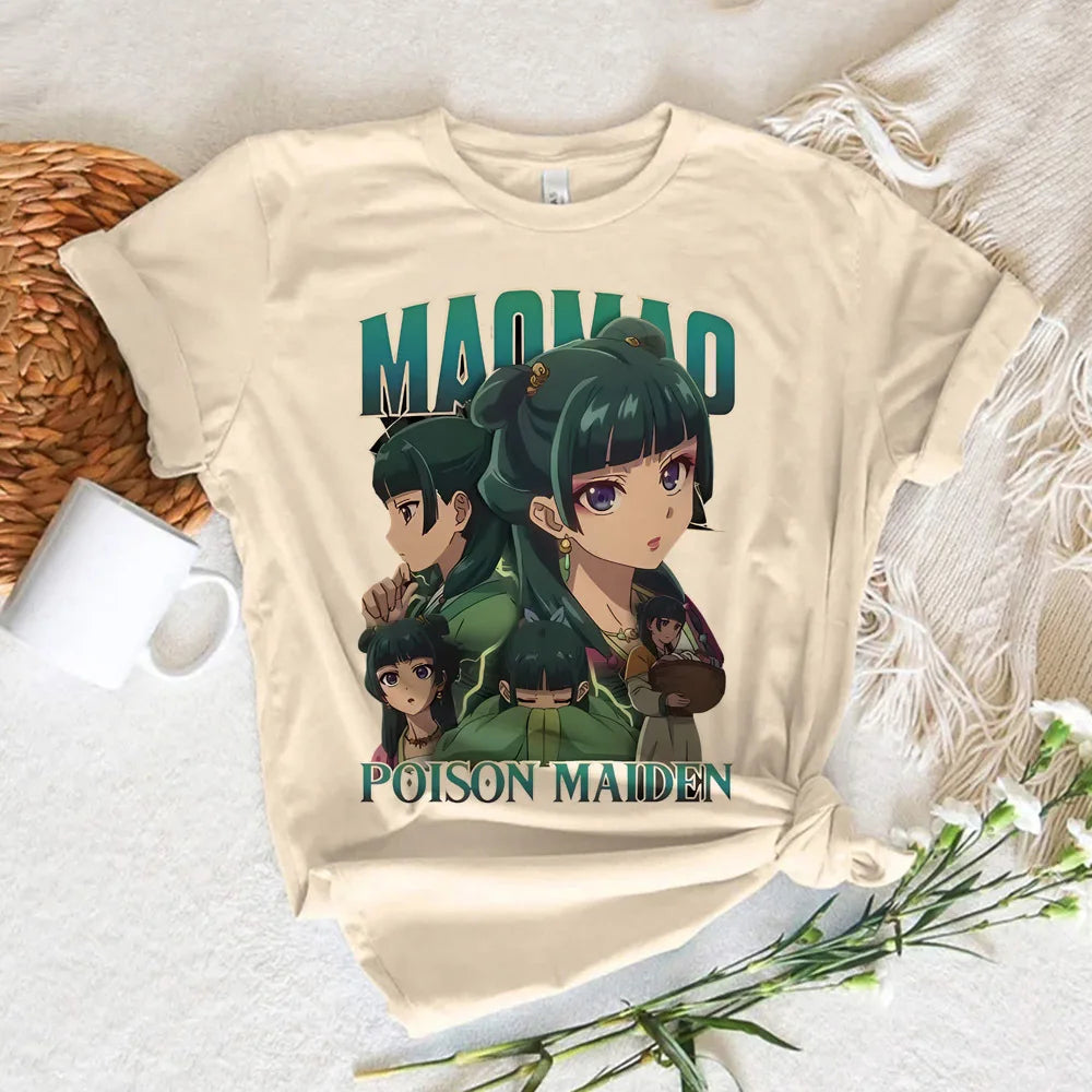 the Apothecary Diaries tshirt female streetwear Digital Classic t-shirt korean clothes Graphic women Pastel Classic University