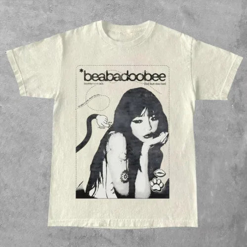 Beabadoobee North American Headlines Tour 2025 T Shirt Full Casual Comfort Summer Preferred Cotton