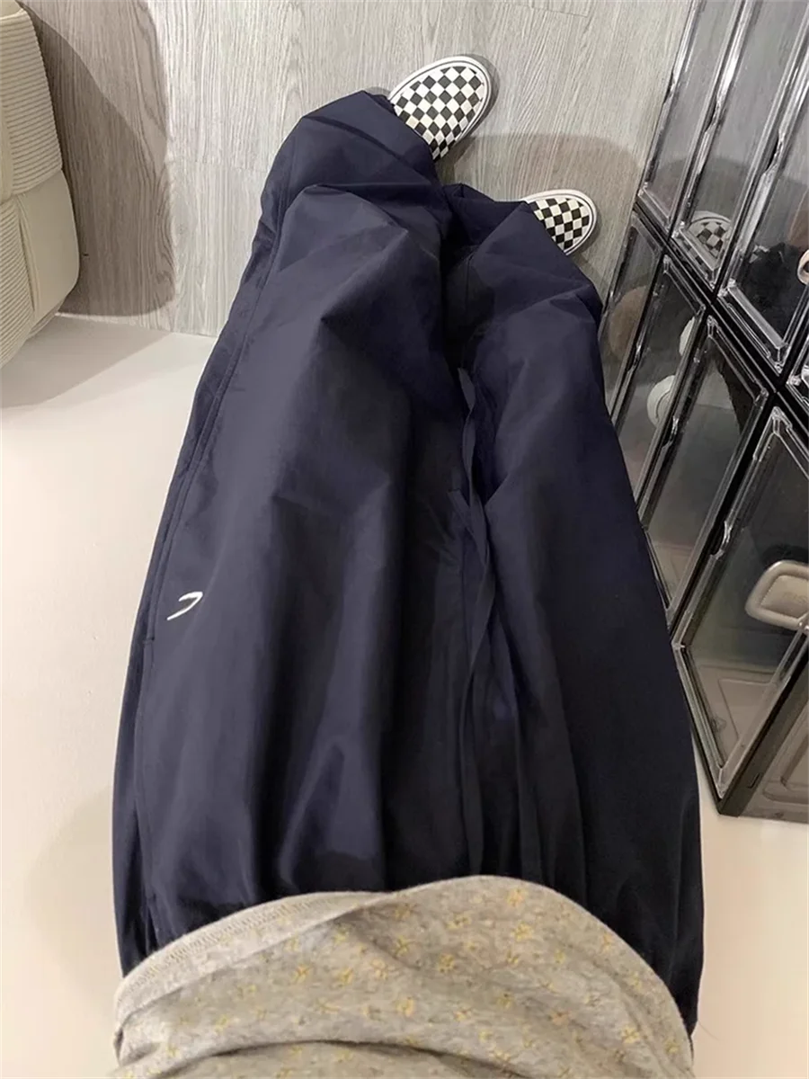 Women Cargo Pants Summer High Waist American Quick Dry Pants Y2K Baggy Hip Hop Casual Wide Leg Trousers Female Streetwear 2025