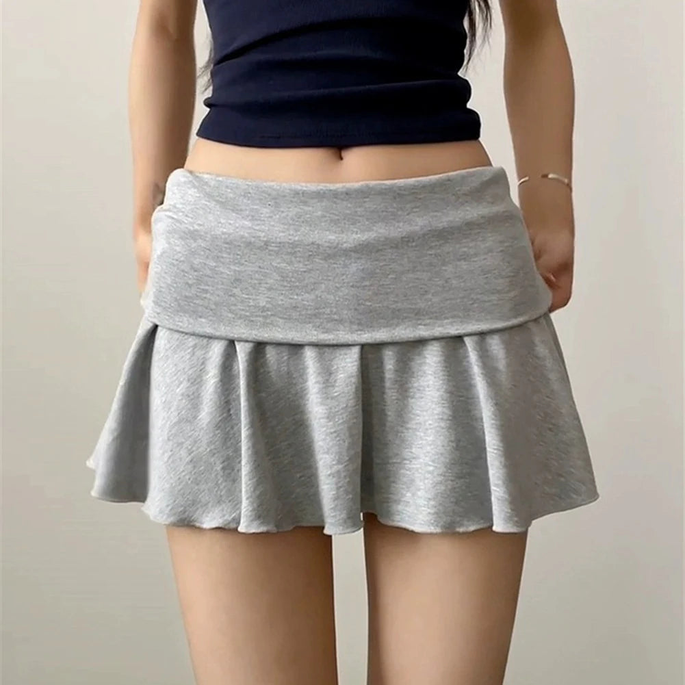 Waist-Flipping Ruched Skirts Prevent Exposure Golf Sports Women...
