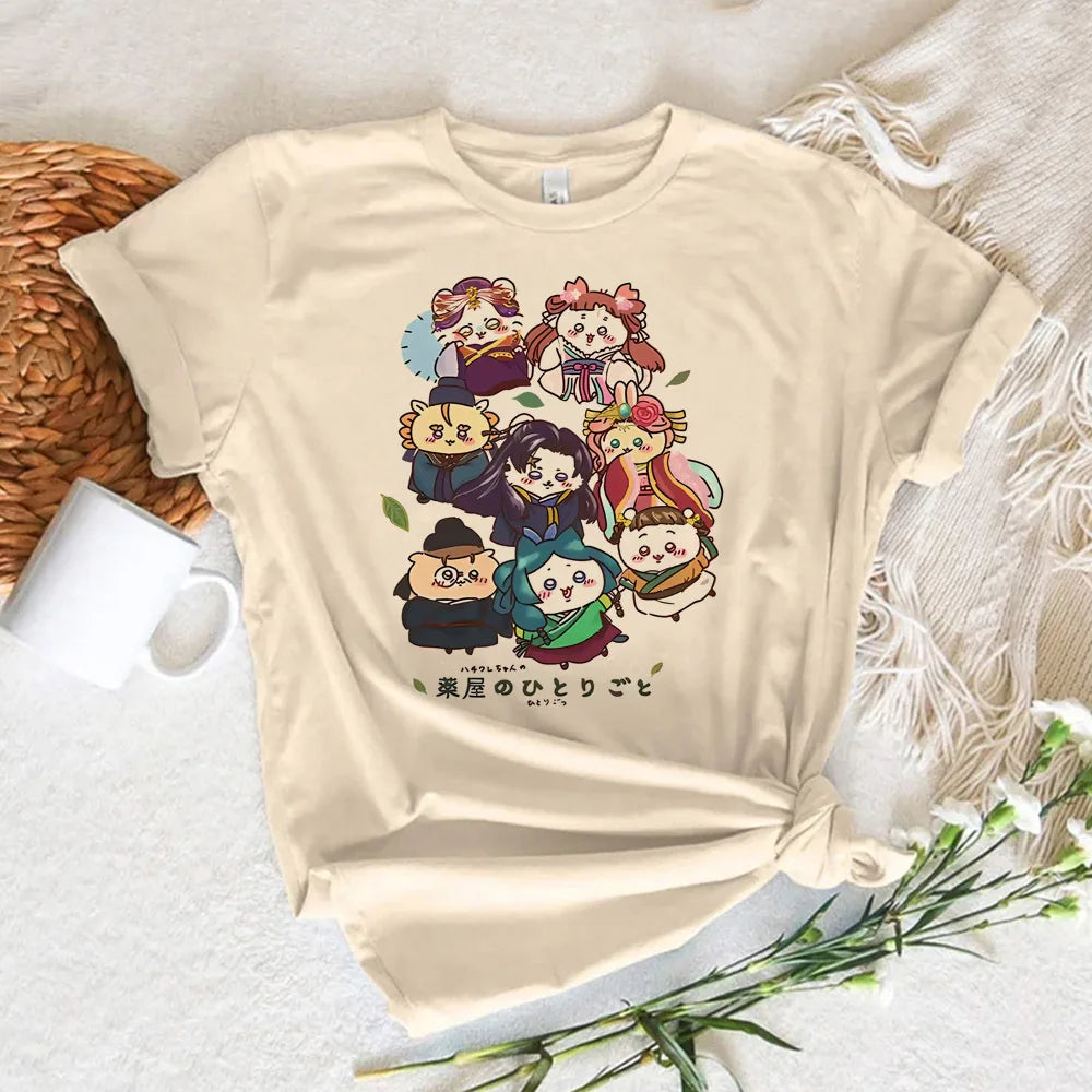 the Apothecary Diaries tshirt female streetwear Digital Classic t-shirt korean clothes Graphic women Pastel Classic University